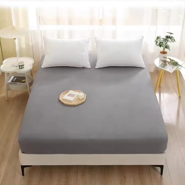 1017 Hot sale Customized size Grey Waterproof Mattress Cover