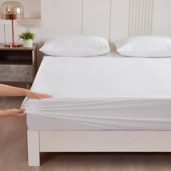 1401 Polyester air layer waterproof Mattress Protector for Home Use