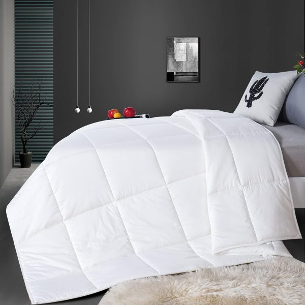 100% Natural Australian Wool Duvet Insert  Hypoallergenic Premium Wool Filled Comforter